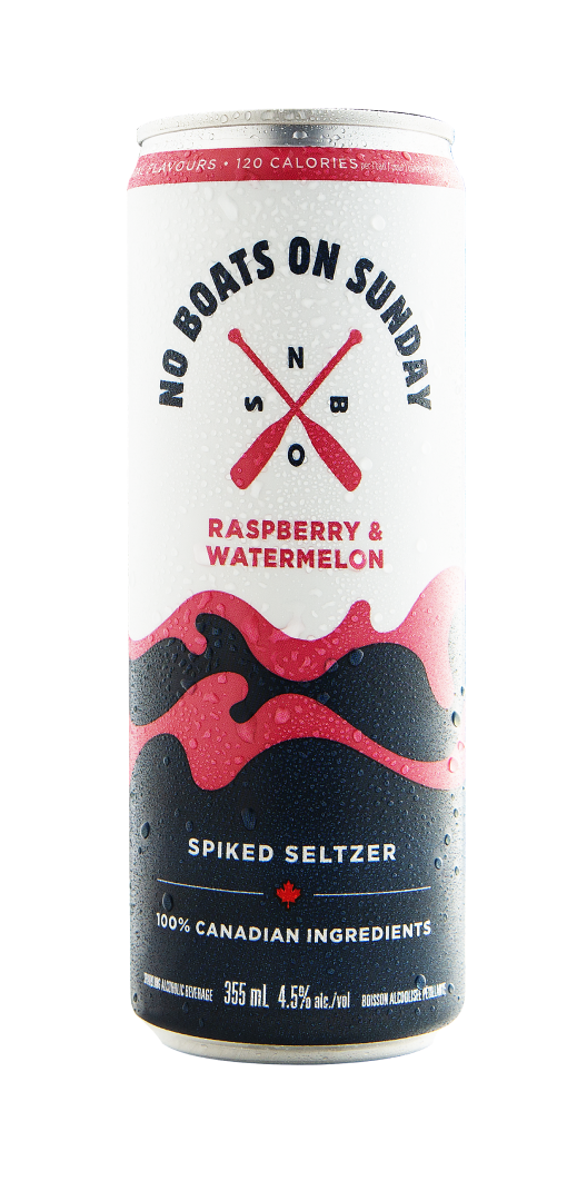 Raspberry & Watermelon Spiked Seltzer